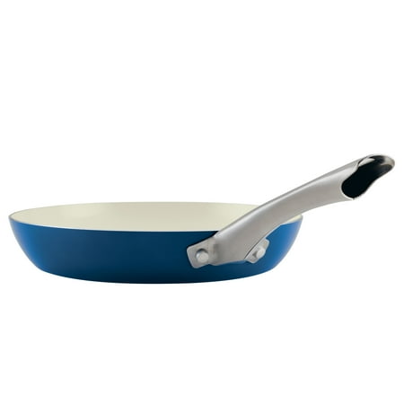 Farberware Vibrance 12 Piece Ceramic Nonstick Pots and Pans Set, Blue