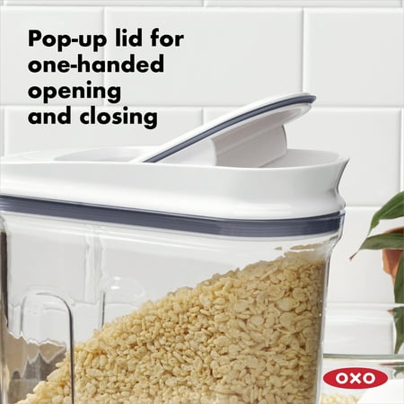OXO Softworks POP Medium Cereal Plastic Dispenser - 3.4 Qt