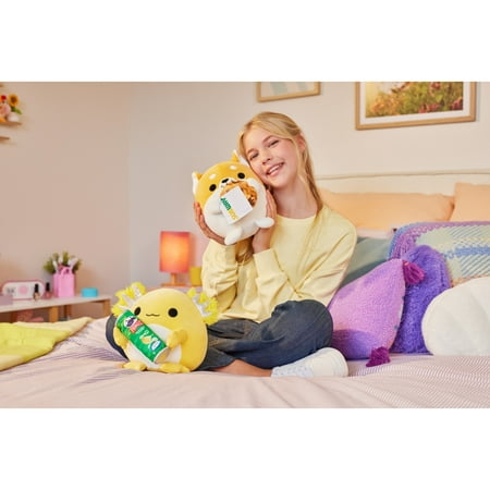 SNACKLES 8 inch Snackle (Panda Express) Andy the Panda, Ultra Soft Collectible Plush Toy by ZURU