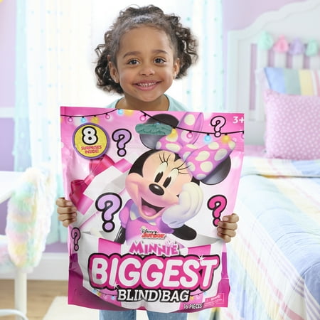 Disney Junior Minnie Mouse Preschool Biggest Blind Bag, Novelty, 8 Items, Age 3 up