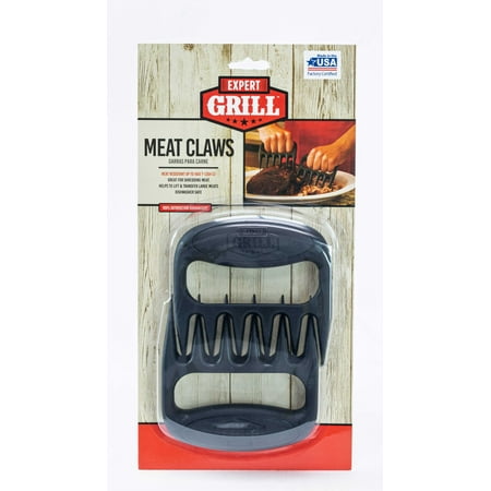 Expert Grill - Meat Shredder Claws - Black - Perfect for Pulling Pork or Lifting any Hot Meat