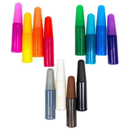 Hello Hobby Suncatcher Paints, 12 Multi-Color Paint Pens