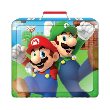 Nintendo Super Mario Deluxe Activity Art Set with Metal Carrying Case, for Boys and Girls, 500+ Pieces