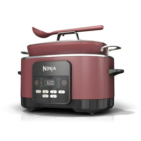 Ninja Foodi Possible Cooker 8.5qt Multi-Cooker, Cherry Tarte, MC1000WM, Red
