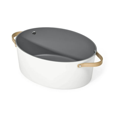 Beautiful 10 in 1, 6 Qt Electric Multi-Cooker, White Icing by Drew Barrymore, White