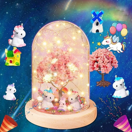 Girls Toys 5-7 Craft Kit for Kids, DIY Nightlight for Girls Toys Ages 4-6, Birthday Gifts Toys for Girls 3-6 years, Toys for Girls 5 6 7 8 9 10 11 12 Years