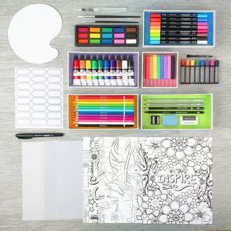 ArtSkills Stack & Store Art Set, 120 Pieces