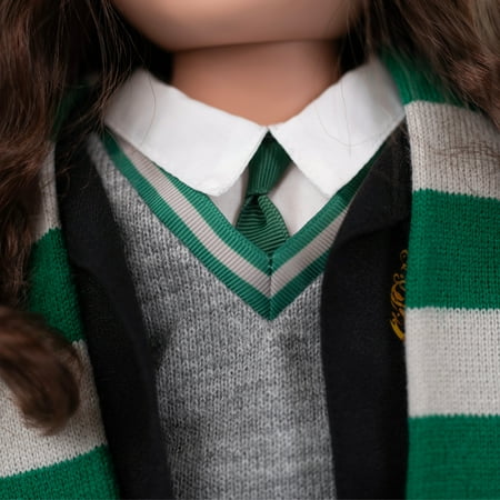 My Life As Harry Potter Slytherin Posable 18-inch Doll, Brunette Hair, Brown Eyes
