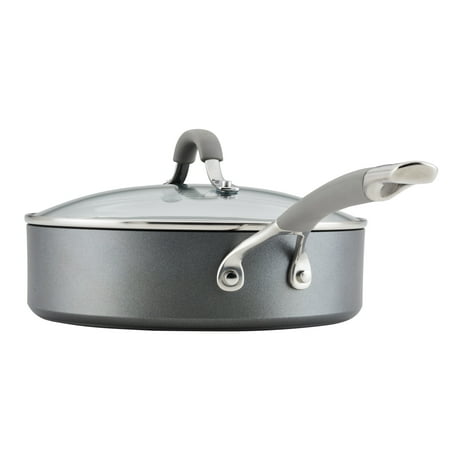 Circulon Elementum Hard-Anodized Nonstick Cookware Set, 10-Piece, Gray