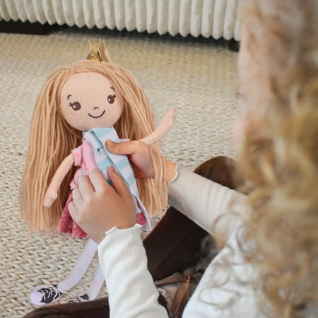 Hopscotch Lane 13inch Soft Bodied Floppy Doll, Abby, Ages 0+ Months