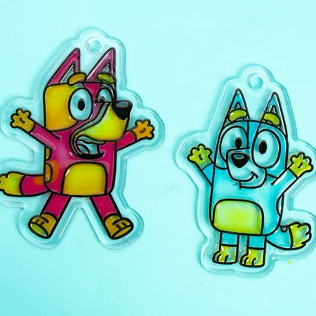 Bluey Window Art, Boys and Girls, Child, Ages 3+
