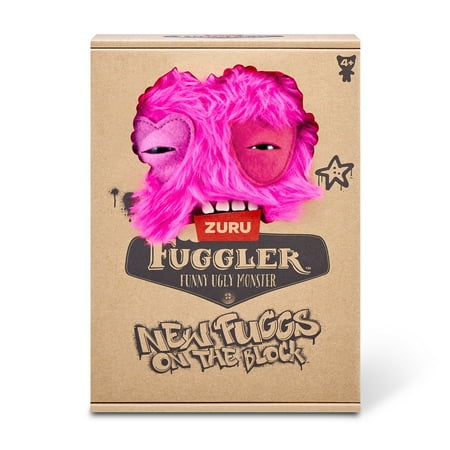Fuggler New Fuggs on the Block 9 inch (Captain Cardiac), Funny Ugly Monster Soft Plush Toy by ZURU
