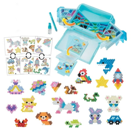 Aquabeads Design Factory Complete Arts & Crafts Bead Kit for Children - over 1,500 beads and deluxe bead storage case