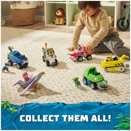 PAW Patrol Jungle Pups, Tracker?s Monkey Vehicle with Figure, Toys for Kids Ages 3 and Up