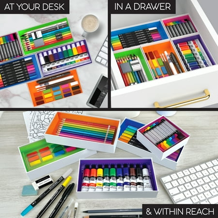 ArtSkills Stack & Store Art Set, 120 Pieces