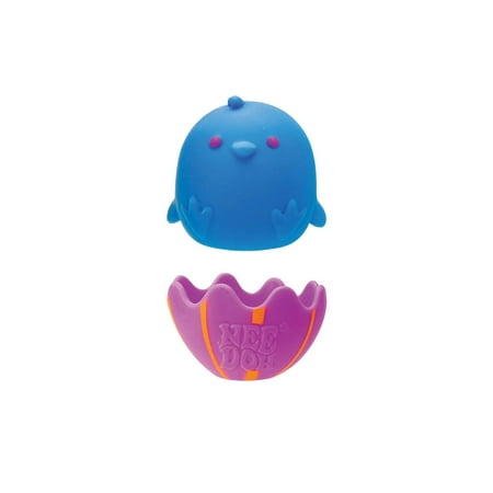 Schylling Needoh ChickaDeeDoos, Squishy Chick with Removeable Shell, Novelty Toy, Children Ages 3+