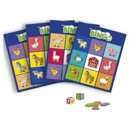 Ready Set Discover Bingo Game for Kids Ages 3+, Game for 2-4 Players (Walmart Exclusive)