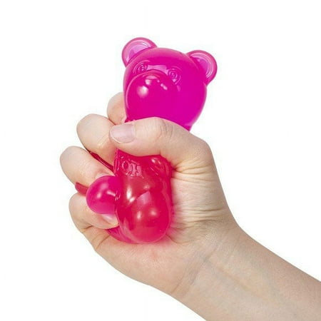 Nee Doh Gummy Bear Squishy Stress Toy - Jumbo Squeezy Fun for Kids and Adults (1 Random Color)