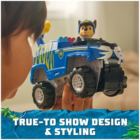 PAW Patrol Jungle Pups, Chase Tiger Vehicle with Figure, Toys for Kids Ages 3 and Up