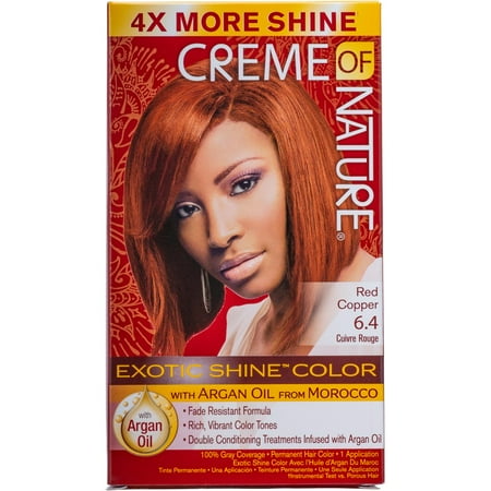 Creme of Nature Permanent Hair Color Red Copper 6.4, 1.0 CTBronze,