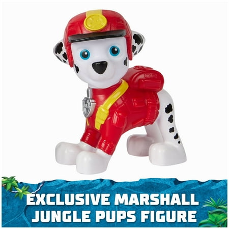 PAW Patrol Jungle Pups, Marshall Elephant Vehicle with Figure, Toys for Kids Ages 3 and Up