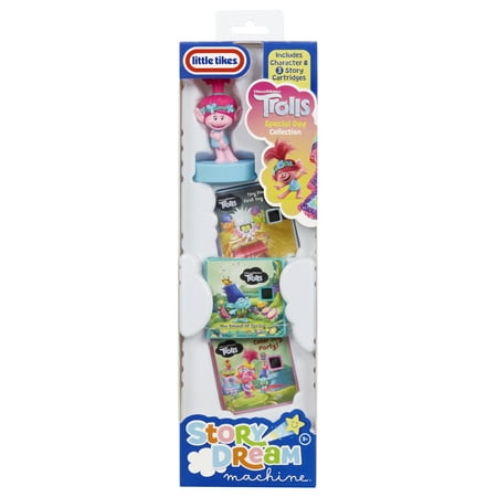 Little Tikes Story Dream Machine DreamWorks Trolls Special Day Story Collection, Books, Audio Character, Toy Gift ,Toddlers Ages 3+