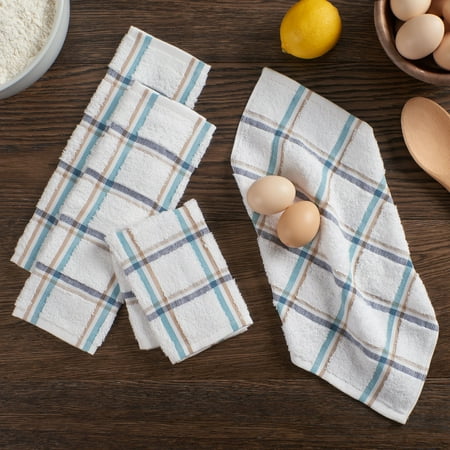 Mainstays 4-Pack 12?x12? Woven Kitchen Dish Cloth Set, Multi