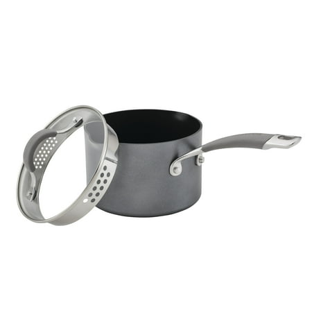 Circulon Elementum Hard-Anodized Nonstick Cookware Set, 10-Piece, Gray