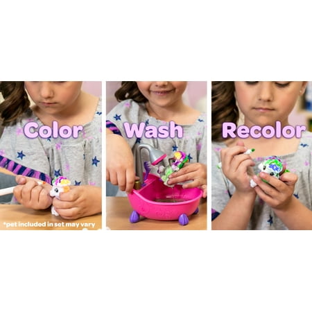 Crayola Scribble Scrubbie Pets Scrub Tub, School Supplies, Animal Toys, Gifts, Beginner Unisex Child