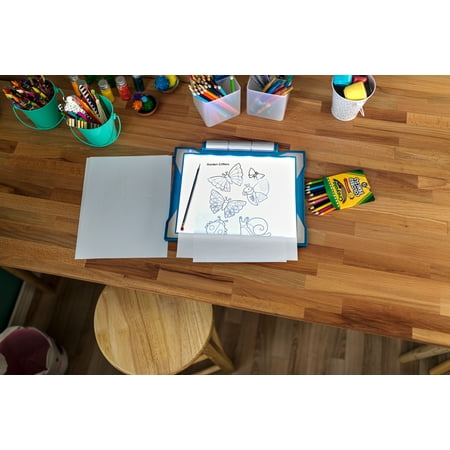 Crayola Light-Up Tracing Pad, Blue, Colored Pencils, Creative Gift for Kids & Artists, Arts & Craft Supplies, Kids Toys