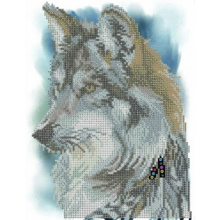 DIAMOND DOTZ? Wolf Portrait Special Edition Diamond Painting Kit