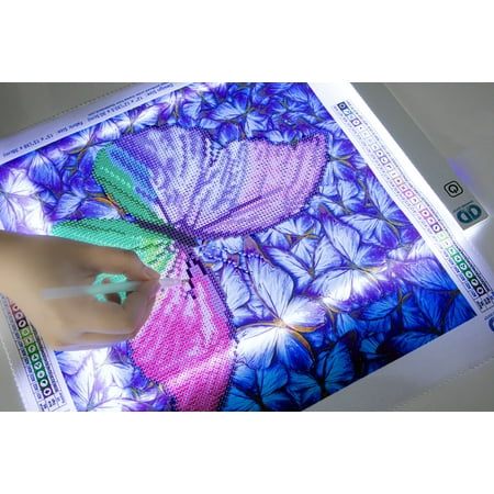 Diamond Dotz Dotzlite Everyday Light-Up Tracing Pad - Light Board for Dotting, Drawing, Crafts, LED Table for Artists, Portable Light Box for Tracing