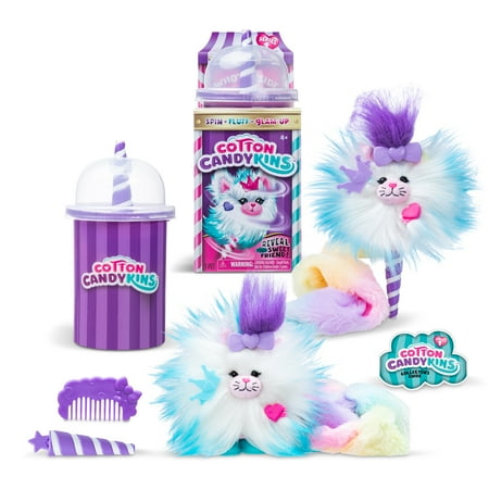 Cotton Candykins Collectible Plush Novelty Toy - Sweet Scented, Great for Ages 4 Years and up.