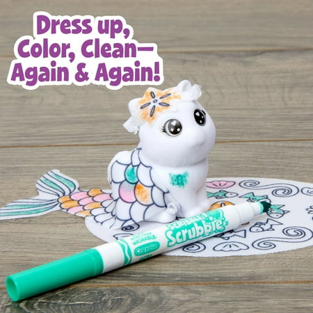 Crayola Scribble Scrubbie Pets Scented Spa Playset, Gift for Kids, Art Kit, Beginner Unisex Child