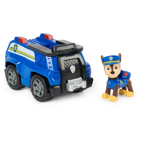 PAW Patrol, Chase?s Patrol Cruiser with Figure, Toys for Kids Ages 3 and Up