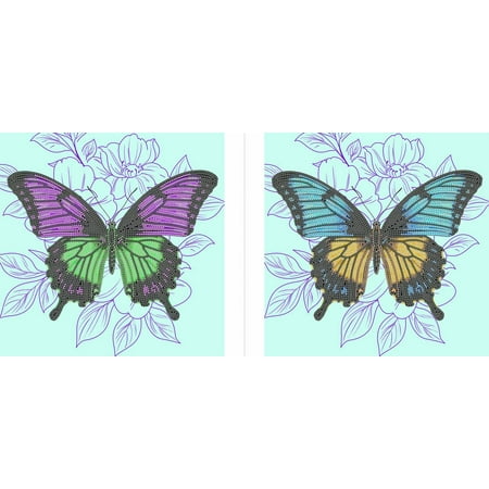 DIAMOND DOTZ? TWINS Butterfly Pair Special Edition Diamond Painting Kit