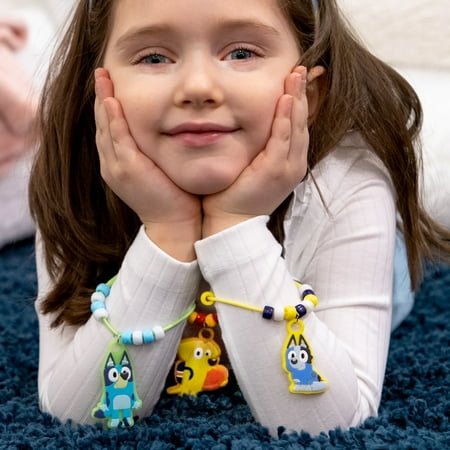 Bluey Friendship Jewelry with Plastic Case, Boys and Girls, Child, Ages 4+