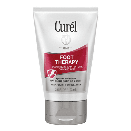 Cur?l Foot Therapy Cream, Soothing Lotion for Dry, Cracked Feet, 3.5 oz