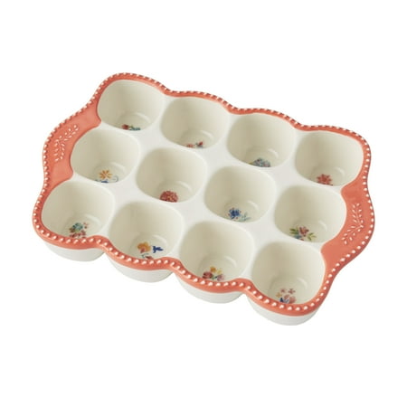 The Pioneer Woman Blooming Bouquet Stoneware Egg Holder