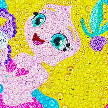 Gifts for 7 8 9 10 11 Year Old Girls: Art and Craft Kits for Kids 8-12 Birthday Gifts Toys for Girls Age 6-12 Fox Painting Kits for Children Dotz Paint by Number Supplies Present for Kids