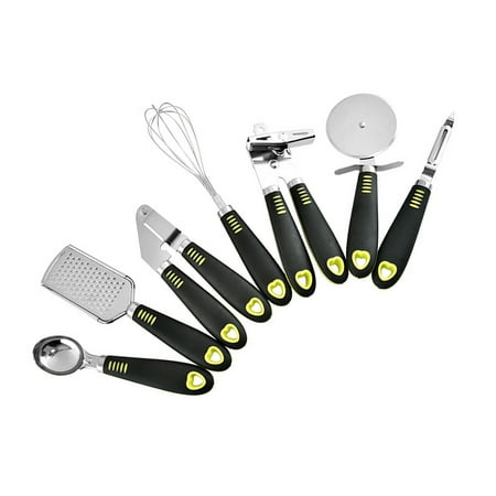 landege 7pcs Kitchen Utensils Set Stainless Steel Kitchen Gadgets Non-Stick Cooking Tools