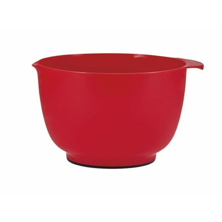 Farberware Pro 23 Piece Plastic Baking Set with Mixing Bowls, Red