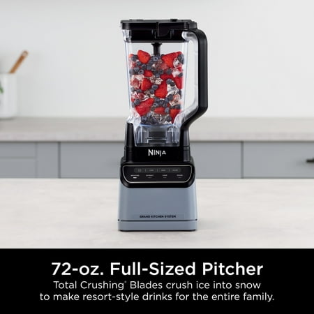 Ninja? Grand Kitchen System 1200, Blender, 4 Preset Auto-iQ? Programs, KS500