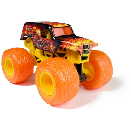 Monster Jam, Official Fire & Ice, Son-Uva Digger and Earth Shaker Die-Cast Monster Trucks, 1:64 Scale, Kids Toys for Boys Ages 3 and up