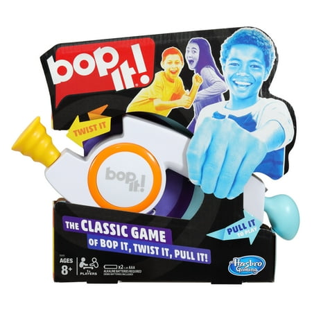 Bop It! Electronic Game for Kids, 1+ Players, Non-Candy Easter Basket Stuffers Gifts, Ages 8+