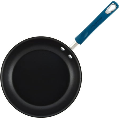 Rachael Ray 15 Piece Nonstick Pots and Pans Set, Marine Blue
