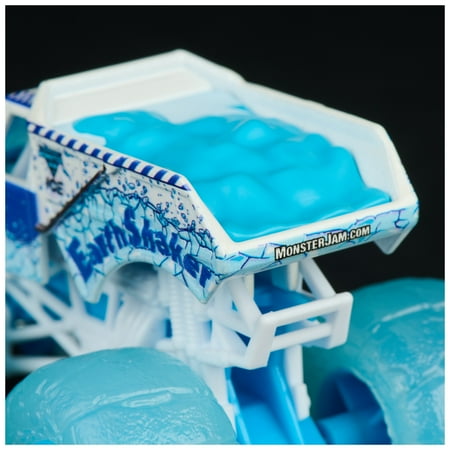 Monster Jam, Official Fire & Ice, Son-Uva Digger and Earth Shaker Die-Cast Monster Trucks, 1:64 Scale, Kids Toys for Boys Ages 3 and up