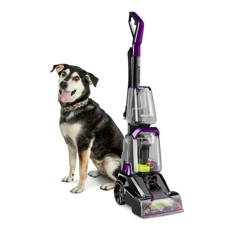 BISSELL Powerforce Powerbrush Pet Lightweight Carpet Cleaner 2910 with BISSELL Advanced fresh scent trial sized formula, PowerForce? PowerBrush Pet Advanced