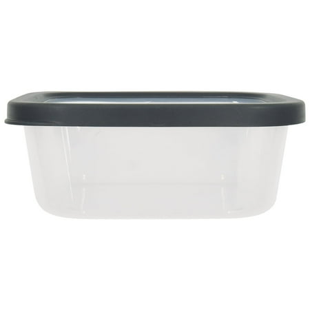 Mainstays Gray Plastic Microwave Safe Food Storage Container (20 Count)