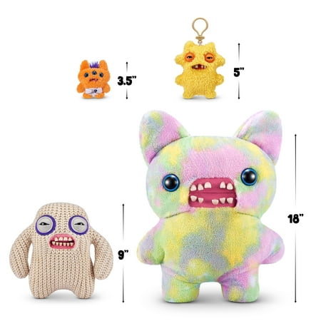 Fuggler New Fuggs on the Block 9 inch (Mr Needles), Funny Ugly Monster Soft Plush Toy by ZURU